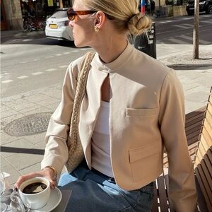 Djerf Avenue Cream Blazer